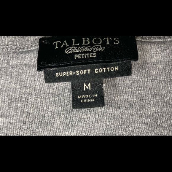 EUC Talbots short sleeve tee. - Picture 2 of 5